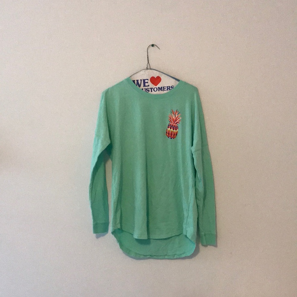 long sleeve pineapple shirt!
